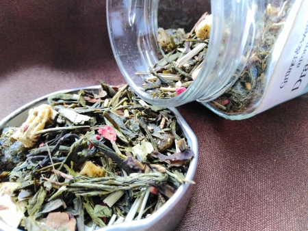 DRACHENFEUER Grüner und Weißer Tee aromatisiert